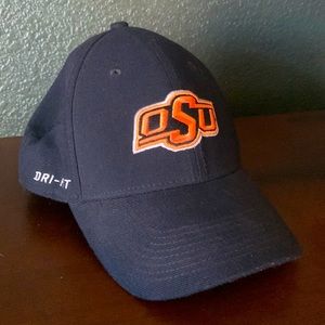Oklahoma State Black Nike Dri-Fit Hat